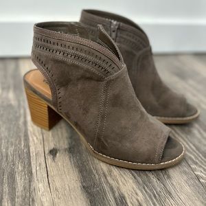 Open Toe/ Open Heel Booties